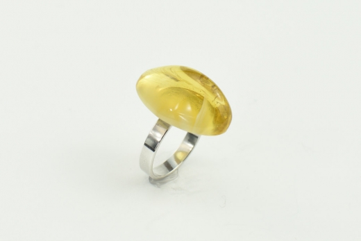 Variabel Bernstein Ring in 925er Silber