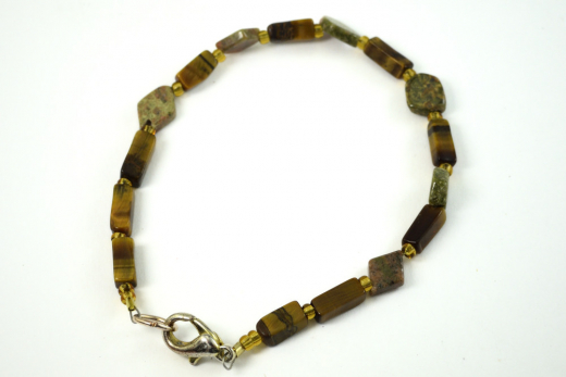 Wunderschne Armband Tigerauge,Unakit