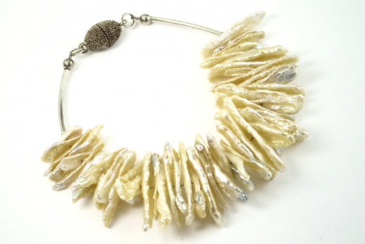 Wunderschne Armband , Silber mit Perlmutt