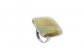 Wunderschner Achat Ring in Sterlingsilber gefasst