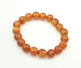 Carneol Armband auf Elastikband