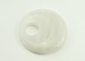 Donut Jade Anhänger 50  mm