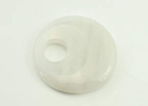 Donut Jade Anhnger 50 mm