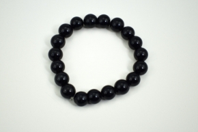 Onyx elastische Armband schwarz