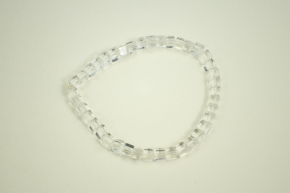 Elastische Armband aus Bergkristall