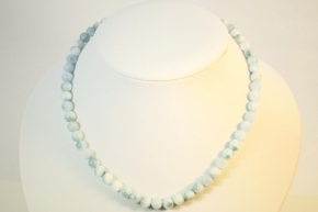 A - Qualitt Larimar Halskette mit 925er Silber