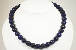 Wunderschne Lapislazuli Halskette mit 925erKarabiner Verschluss