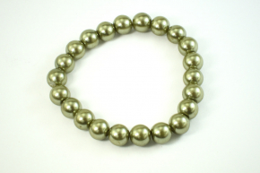 Glas Perlen Grn Kugelarmband