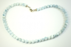 A - Qualitt Larimar Halskette mit 925er Silber